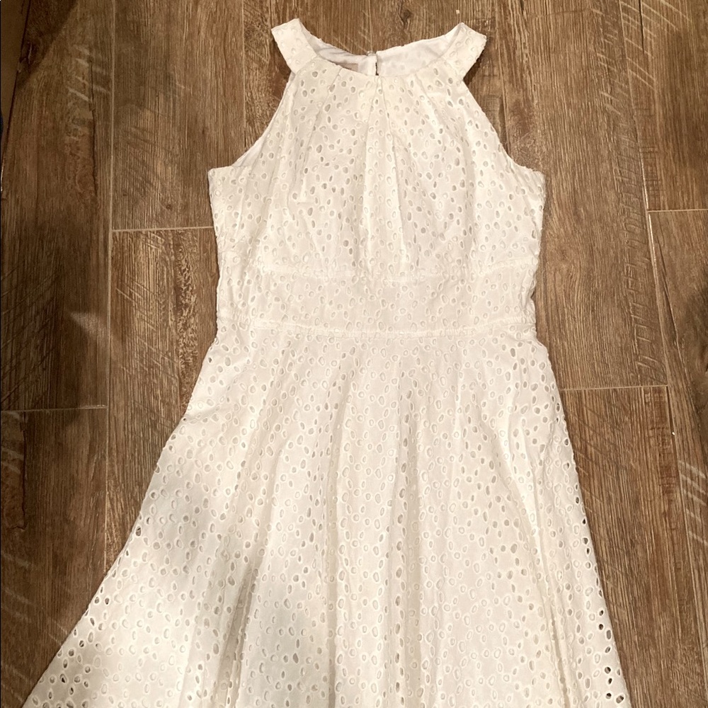 White Eyelet Dress
